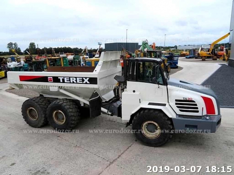 Сочлененный самосвал TEREX TA30, из Европы