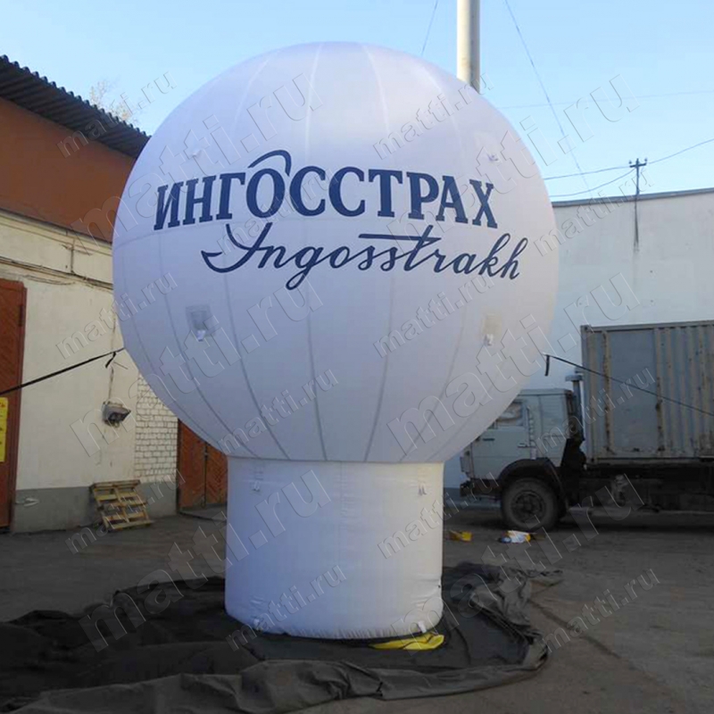 Надувной рекламный шар