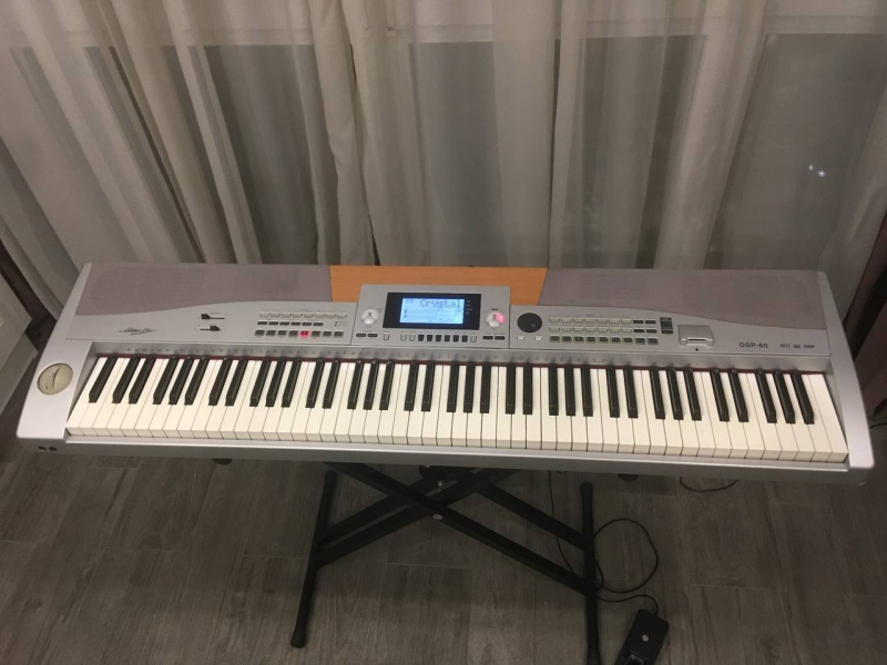 Цифровое пианино синтезатор Alina Pro DSP-60 продаю бу