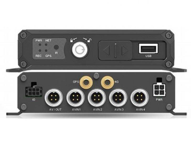 DVR ASV-RF05 4 ch с GPS. Подсчет пассажиров. Сертификат 969.