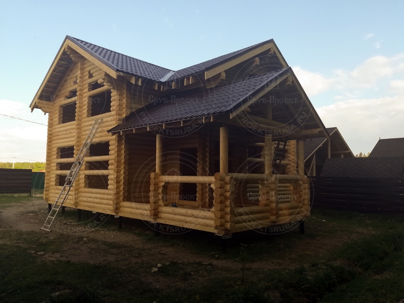 Дома,бани из оцилиндрованного бревна