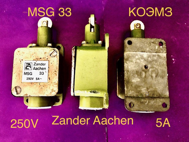 Концевой выключатель Zander Aachen