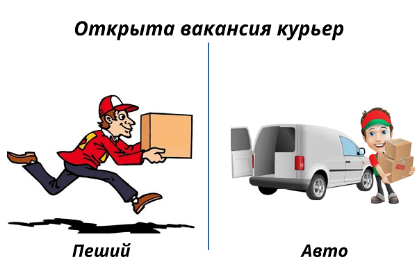 Пешийавто курьер на личном автомобиле в СПб