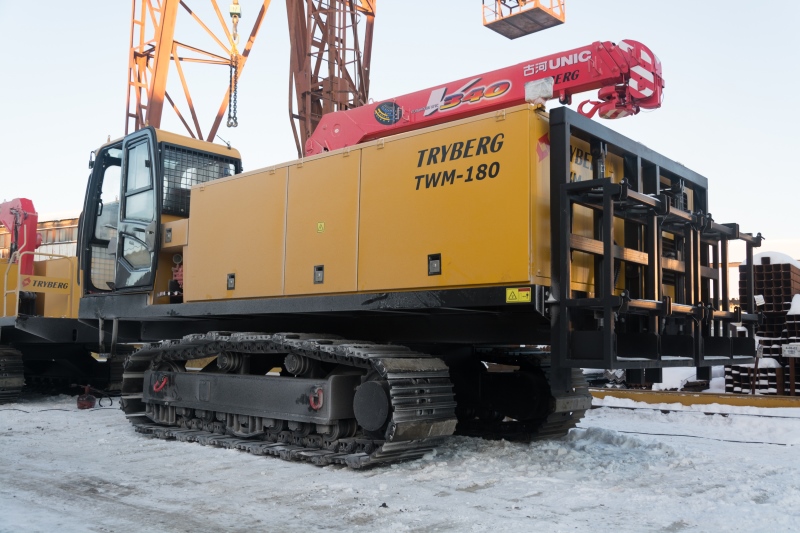 Самоходный сварочный агрегат TRYBERG TWM-180 с КМУ Furukawa UNIC