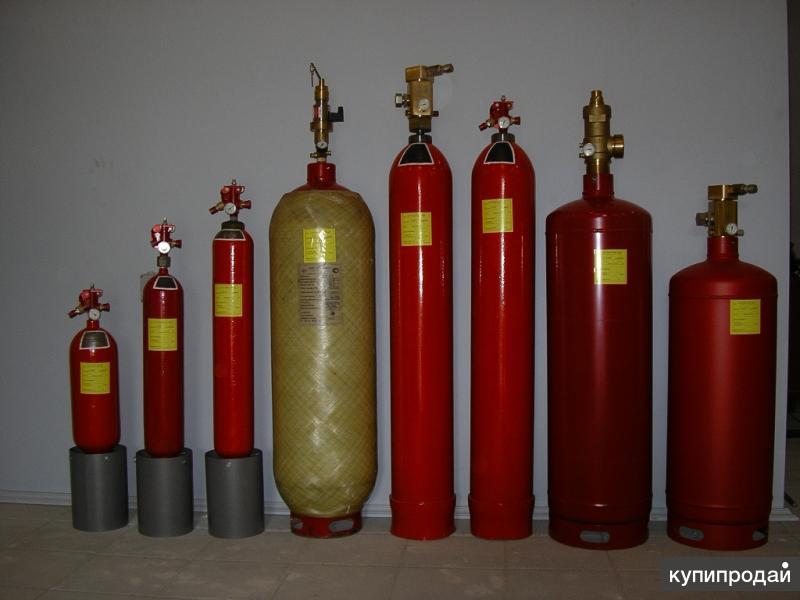 Спрос Баллонов,модулей пожаротушения хладон фреон 114в2, 125хп, 227еа,