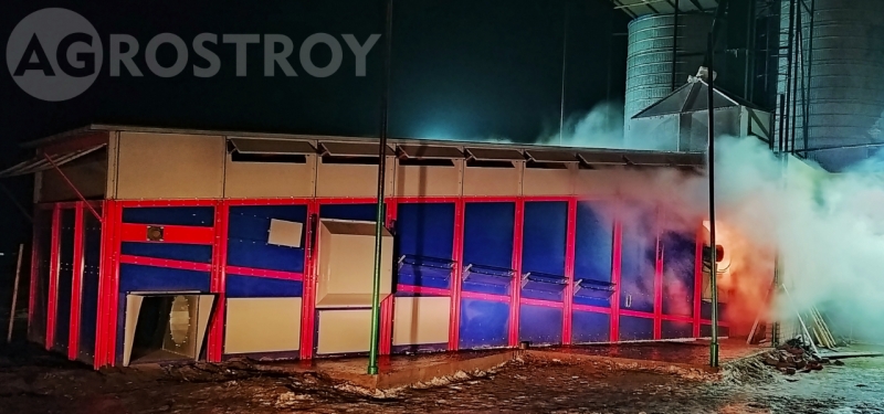 зерносушилка конвейерного типа