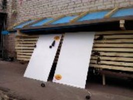 Бескамнрная сушилка для древесины