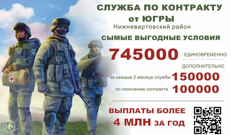 Служба по контракту от Югры - работа для настоящих мужчин