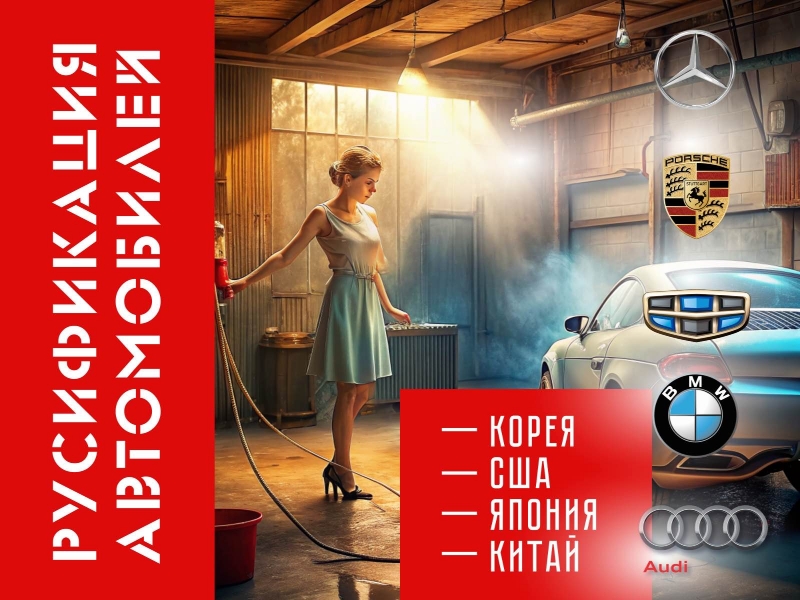 Русификация китайских, корейских авто