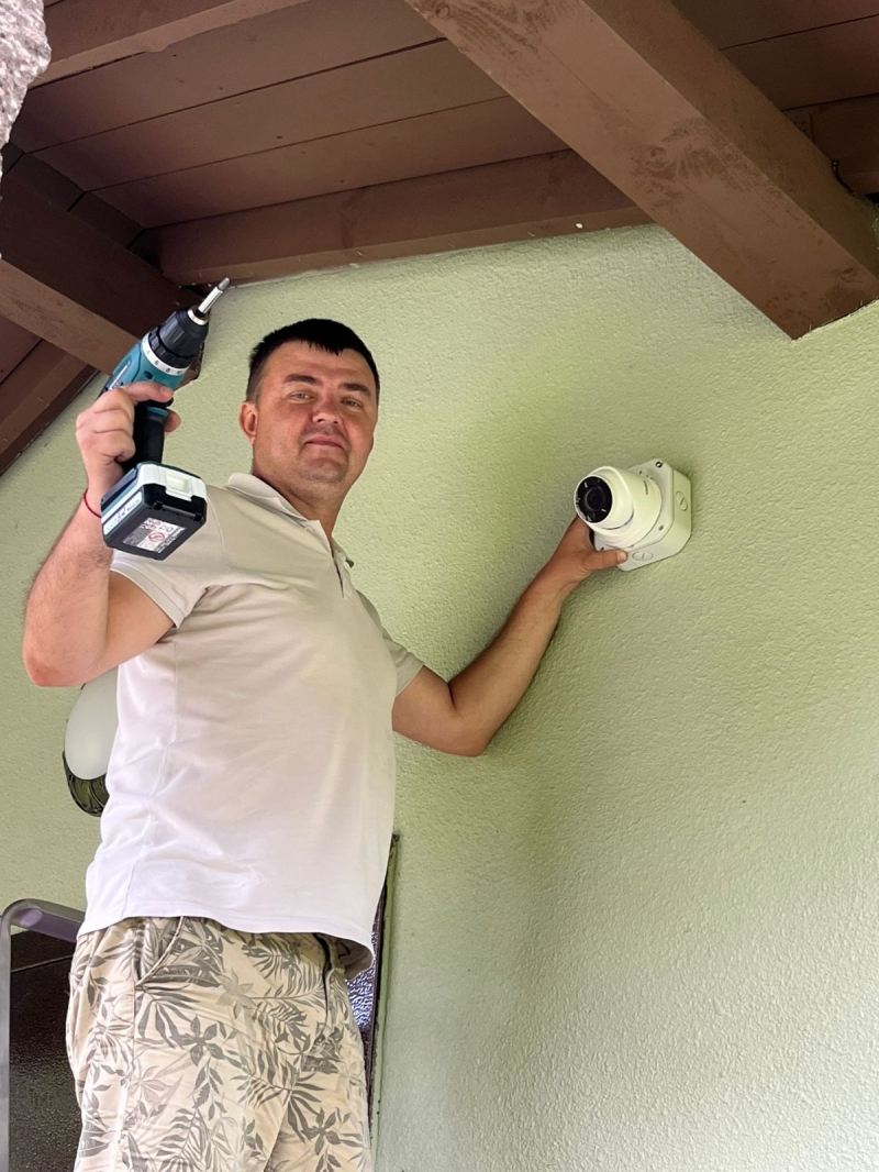 Установка и монтаж систем видеонаблюдения