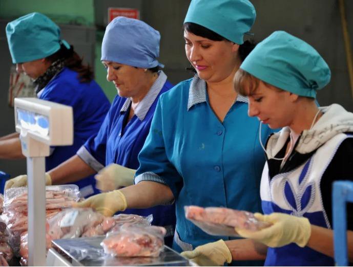 Упаковщица на птицефабрику Вахта